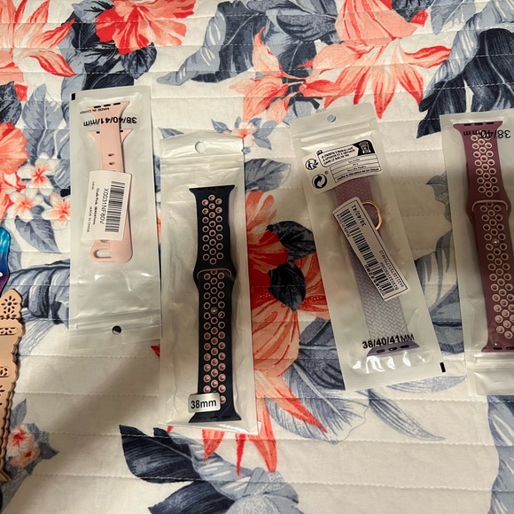 Apple Watch 5 38mm with 30 bands - Picture 3 of 4